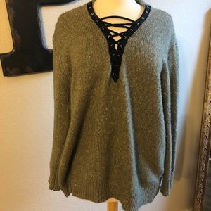 Olive Green Sweater